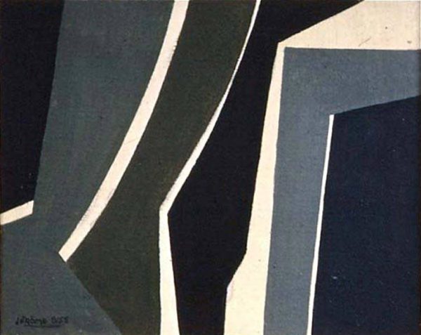 1955 : Sans titre   (Huile sur toile)