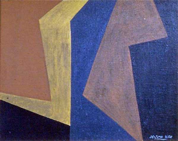 1955 : Sans titre   (Huile sur toile)
