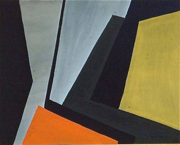 1955 : Sans titre   (Huile sur toile)