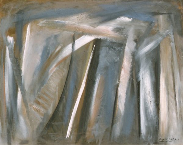 1957 : Sans titre (Huile sur toile) 1957 : Sans titre (Huile sur toile)