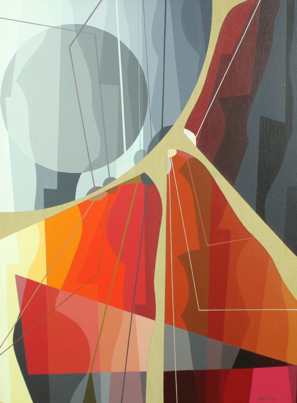1979 : Allégresse en lumière (Acrylique sur toile de lin )