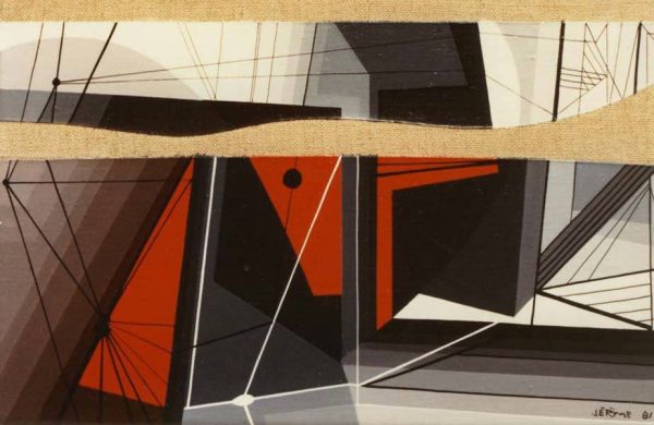 1981 : Titre inconnu   (Acrylique sur toile de lin )
