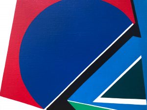 1993 : Chanson (22,8 x 28 cm : Acrylique sur toile de coton ) 1993 : Chanson (22,8 x 28 cm : Acrylique sur toile de coton )