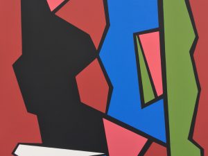 2004 : Célébration 4   (101,6 x 91,4 cm : Acrylique sur toile de coton)