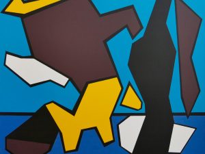 2004 : Célébration 5 (109,2 x 121,9 cm : Acrylique sur toile de coton)