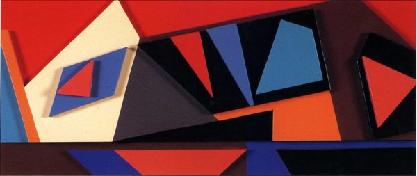 1999 : Midi éblouissant (39.5 x 70.5 cm : relief en bois peint en acrylique)