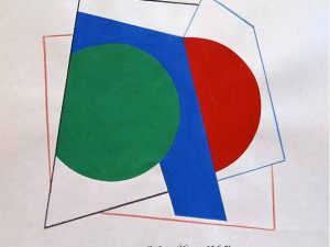 1996 : Couleurs et lignes (24,1 x 24,1 cm : Acrylique sur papier) 1996 : Couleurs et lignes (24,1 x 24,1 cm : Acrylique sur papier)
