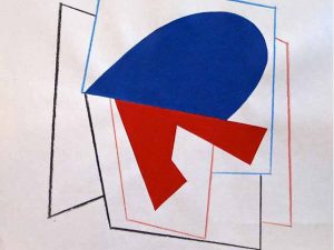 1996 : Couleurs et lignes (24,1 x 24,1 cm : Acrylique sur papier) 1996 : Couleurs et lignes (24,1 x 24,1 cm : Acrylique sur papier)
