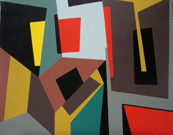 1998 : Epanouissement    (61 x 76,2 cm : Acrylique sur toile de coton)