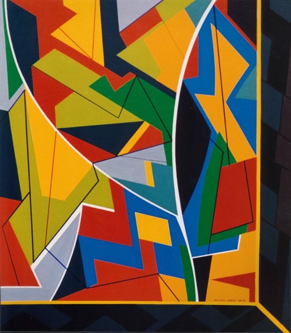 1997 : Joyau de saison   (36,8 x 31,7 cm : Acrylique sur carton)