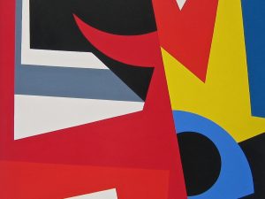 1995 : Foudre-royal ( 101,6 x 86,4 cm : Acrylique sur toile de coton) 1995 : Foudre-royal ( 101,6 x 86,4 cm : Acrylique sur toile de coton)