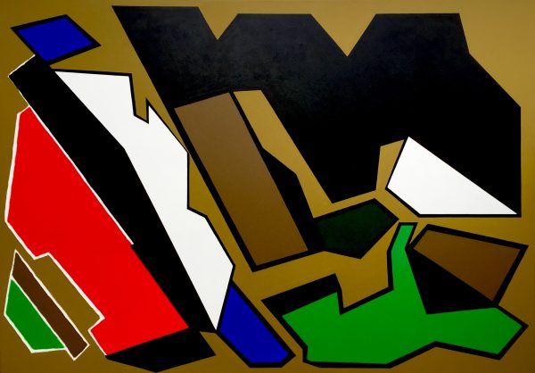 2004 : Ivresse de la vie, oeuvre inachevée (142,8 x 202,6 cm : Acrylique sur toile de coton)