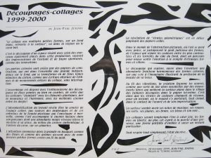 2000 : Texte de Jean-Paul Jérôme sur les découpages-collages 1999-2000