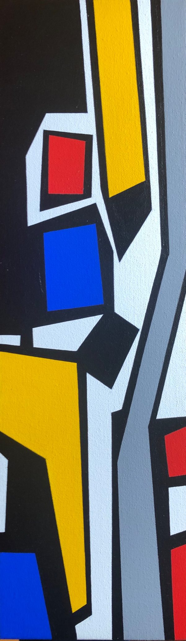 2003 : Zodiaque-six (50,8 x 15,2 cm : Acrylique sur toile de coton)