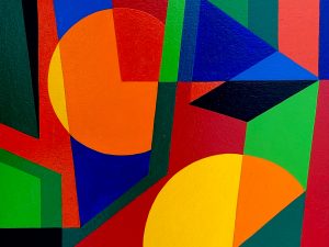 1993 : Planètes (25,4 x 20,3 cm) : Acrylique sur carton) 1993 : Planètes (25,4 x 20,3 cm) : Acrylique sur carton)