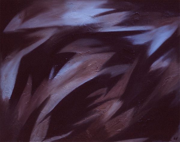 1964 : La lumière rasante du soleil qui se lève (Huile sur toile)