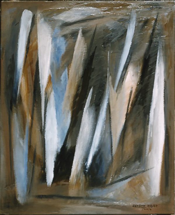 1957 : Sans titre (Huile sur toile)